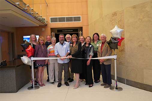 planetarium ribbon cutting